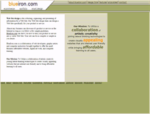 Tablet Screenshot of blueiron.com